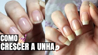 DICAS PARA CRESCER AS UNHAS  Ex Roedora de Unhas [upl. by Nythsa]