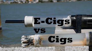 Cigarettes Vs ECigarettes An Experiment [upl. by Atsirak]