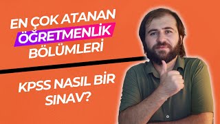 EN ÇOK ATANAN ÖĞRETMENLİK BÖLÜMLERİ yks2023 tercihdanışmanlığı yks [upl. by Aliekat484]