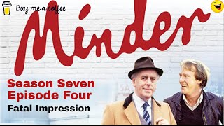 Minder 80s TV 1988 SE7 EP4  Fatal Impression [upl. by Anehc]