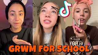 GRWM For School 💖 Preppy Tiktok Compilation 14 [upl. by Tserof]