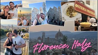 Day in Florence Italy Piazzale Michelangelo Sunset amp Osteria Pastella EFUB Ultimate Italy Vlog 6 [upl. by Given]