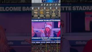 Taylor Swift gets booed at Patriots Game YES shorts short taylorswift [upl. by Chantal587]