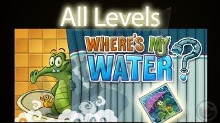 Wheres My Water Out To Dry All Levels  iPhone Game Cheat [upl. by Eskill439]