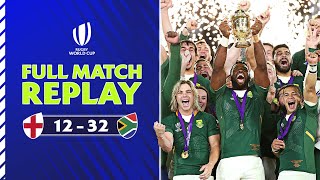 England v South Africa  Rugby World Cup Final 2019  Full Match Replay [upl. by Kalikow]