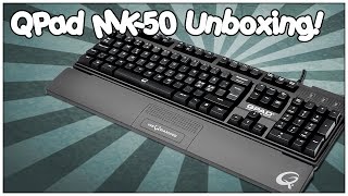 Qpad MK50 Unboxing wc0mparn [upl. by Suoivatco]