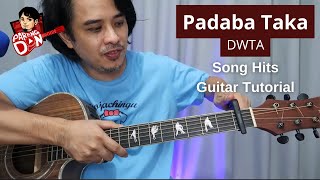 Padaba Taka DWTA chords guitar tutorial [upl. by Drugge293]