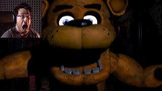 Markiplier first jumpscares in every FNaF [upl. by Kcirttap497]