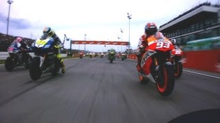 MotoGP™ Misano 2013  OnBoard Start [upl. by Enyaw603]