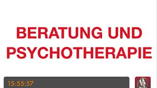 PSYCHOTHERAPIE AUSBILDUNG  Beratung und Psychotherapie [upl. by Oicafinob]