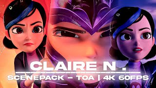 Trollhunters  Claire Nuñez Scenepack 2  4K 60FPS [upl. by Calmas]