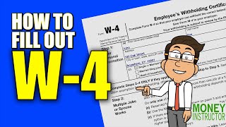 How to Fill Out an IRS W4 Form  Money Instructor [upl. by Kcirneh344]