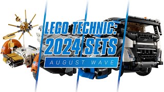 LEGO Technic August 2024 Sets [upl. by Ellezig212]