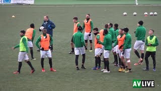 Calcio Avellino primo allenamento del 2019 nel mirino cè il Ladispoli [upl. by Nottirb]