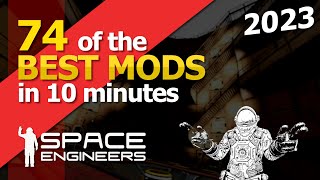 HOW MANY of these AMAZING Space Engineers Mods do you use [upl. by Ormand651]