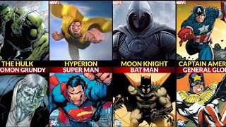 Marvel VS DC  Copycats Characters [upl. by Anuat]