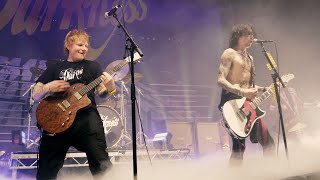 The Darkness amp Ed Sheeran  Love Is Only a Feeling Official Live Video [upl. by Anay956]