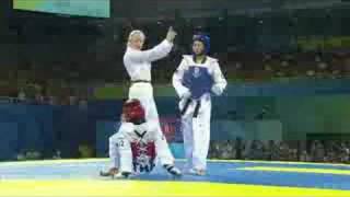 China vs Thailand  Womens 49 KG Taekwondo Final  Beijing 2008 Summer Olympic Games [upl. by Redfield]