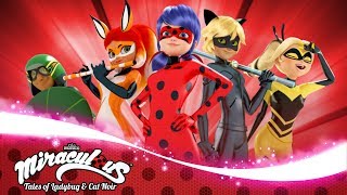 MIRACULOUS  💫 ALL TRANSFORMATIONS  Season 1 to 3 🐞  Tales of Ladybug and Cat Noir [upl. by Yldarb]