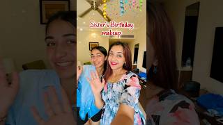 Goa mai Behen ka Birthday Makeup Kia😍💄 shorts trendingshorts minivlog viral meghachaube [upl. by Thierry]