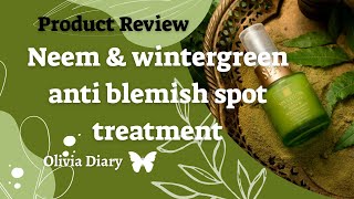 Anti blemish spot treatment Neem amp Wintergreen  🥑 spaceylon [upl. by Sterrett]