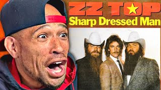 Rapper FIRST time REACTION to ZZ Top  Sharp Dressed Man I need ZZ as my guardian Angels haha [upl. by Nerreg]