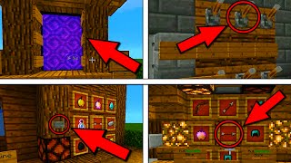 14 MELHORES CONSTRUÇÕES DE REDSTONE NO MINECRAFT POCKET EDITION [upl. by Alby]