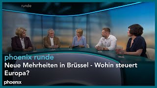 phoenixRunde Neue Mehrheiten in Brüssel  Wohin steuert Europa [upl. by Concordia922]