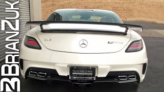 Mercedes SLS AMG Black Series Start and Rev [upl. by Ellirpa304]