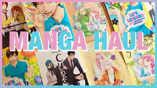 Manga Haul amp Unboxing shoujo josei shounen  Barnes amp Noble amp RightStuf [upl. by Herwig252]