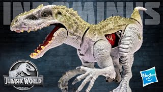 Hasbro Jurassic World Dino Damage Indominus Rex Review [upl. by Neufer]