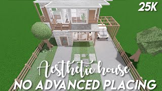 24K No advanced placing family house  Bloxburg speedbuild [upl. by Aizirk652]