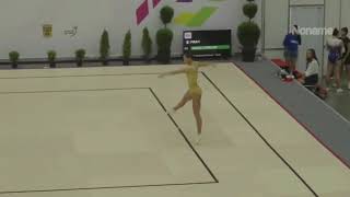 Maelys LENCLOS Plovdiv Cup 2024 🥇 20950  Aerobics Open September 1 Aerobic Gymnast [upl. by Sadinoel901]