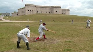 A friendly game of baseball 1861 style [upl. by Airalav]