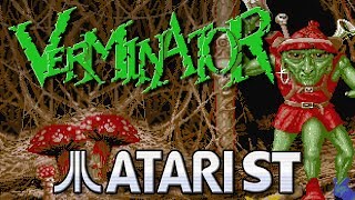 Verminator  Quick Look  Atari ST [upl. by Aenehs]