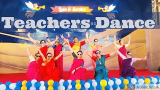 Teachers on 🔥🔥🔥 l Teachers dance l Fusion mix l Noopuradwani l Dance by teachers [upl. by Anialem]