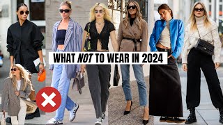 Fashion Trends To Avoid in 2024  What NOT To Wear [upl. by Fita]