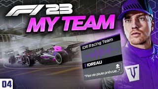 F1 23 MyTeam 04  J’AI LE PIRE INGÉNIEUR  WEEKEND DE FOU [upl. by Annav604]