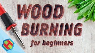 Wood burning for beginners pyrography  how to get started [upl. by Auot]