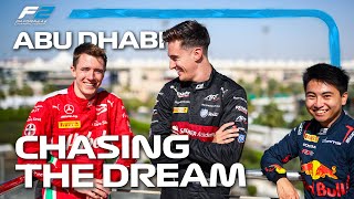 Chasing The Dream The Final Showdown  Behind The Scenes F2  2023 Abu Dhabi Grand Prix [upl. by Idelle789]