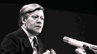 Helmut Schmidt  Abschiedsrede im Bundestag 10 Sep 1986 Audio only [upl. by Barbe]