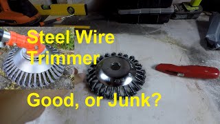 Are Steel Wire Trimmer Heads any good [upl. by Jotham]