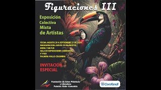 EXPOSICIÓN COLECTIVA DE ARTISTAS Artes plásticas y literatura de Palmira [upl. by Parnas]