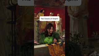 Oracle at Delphi cardib greekmythology greekhistory ancientgreece apollo oracle greekgods [upl. by Okoyik]