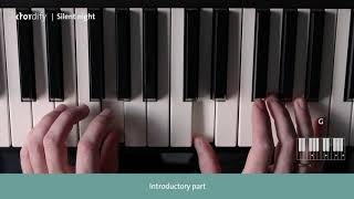 Silent Night  Piano Tutorial [upl. by Oibirot]