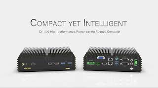 CINCOZE  DI1100 SERIES  High Performance Powersaving Rugged Computer [upl. by Eetse10]