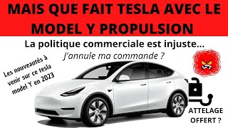 TESLA MODEL Y PROPULSION  Tesla va trop loin [upl. by Kevin386]