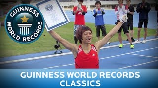 Guinness World Records Day 2013  Fastest 100m on All Fours [upl. by Waters655]