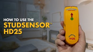 Zircon StudSensor HD25 Edge Finding Stud Finder [upl. by Sivatnod269]