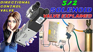 52 Solenoid valve Working  DCVAllGyanElectrical [upl. by Nade]